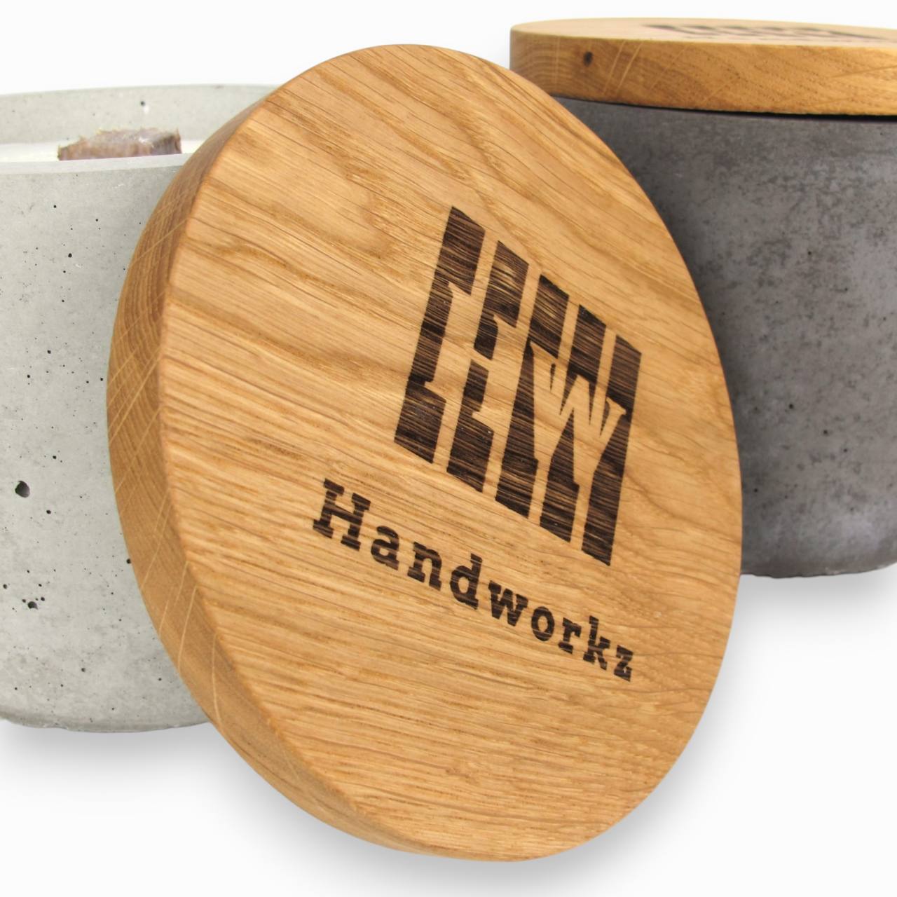 Fuego | Wachsfresser Ø=15cm aus Beton