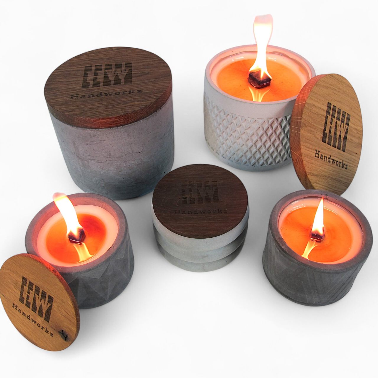 Ugni | Wachsfresser Ø=14cm aus Beton