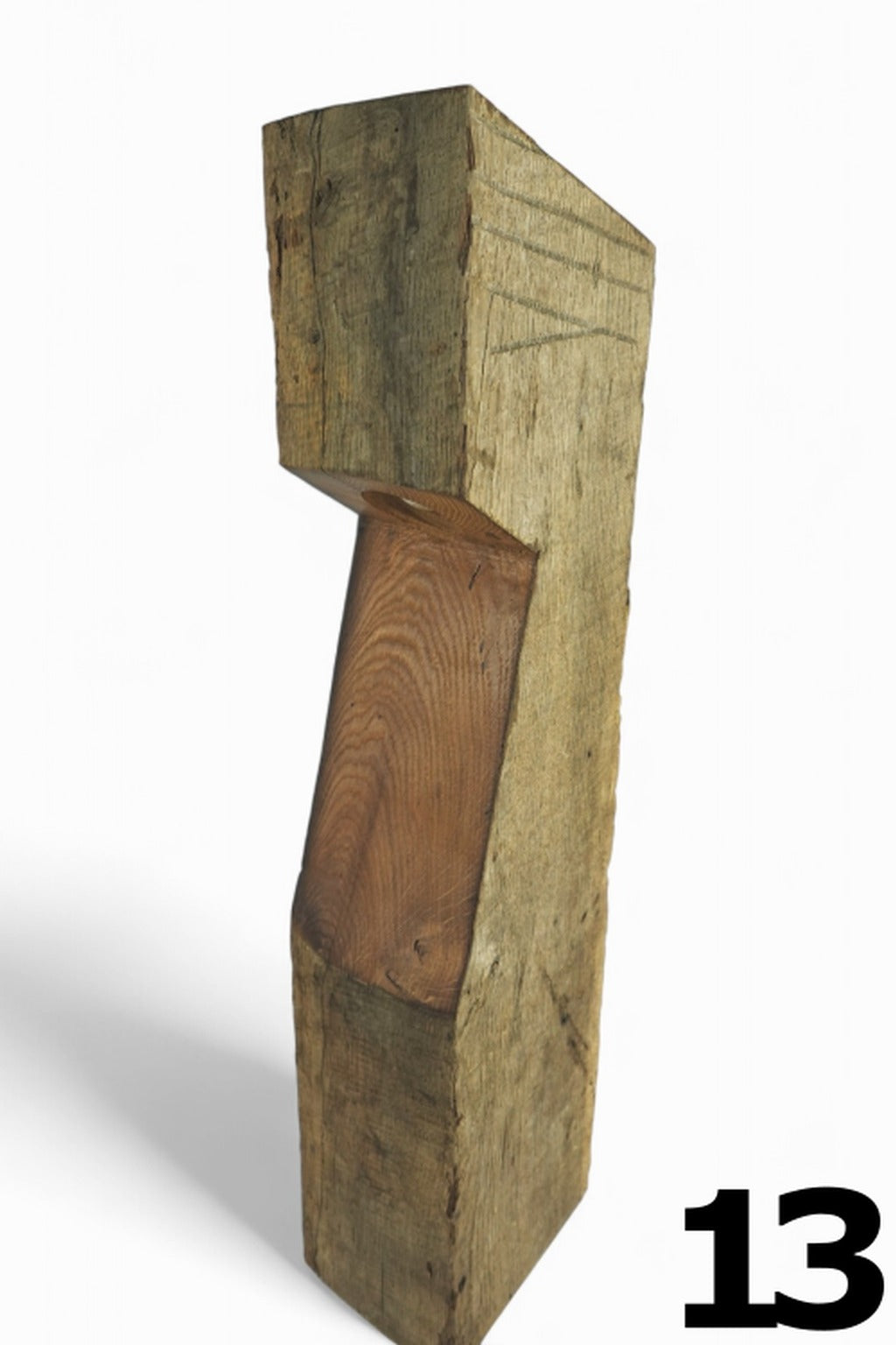 Nüri | Wegeleuchte aus Eiche 65cm
