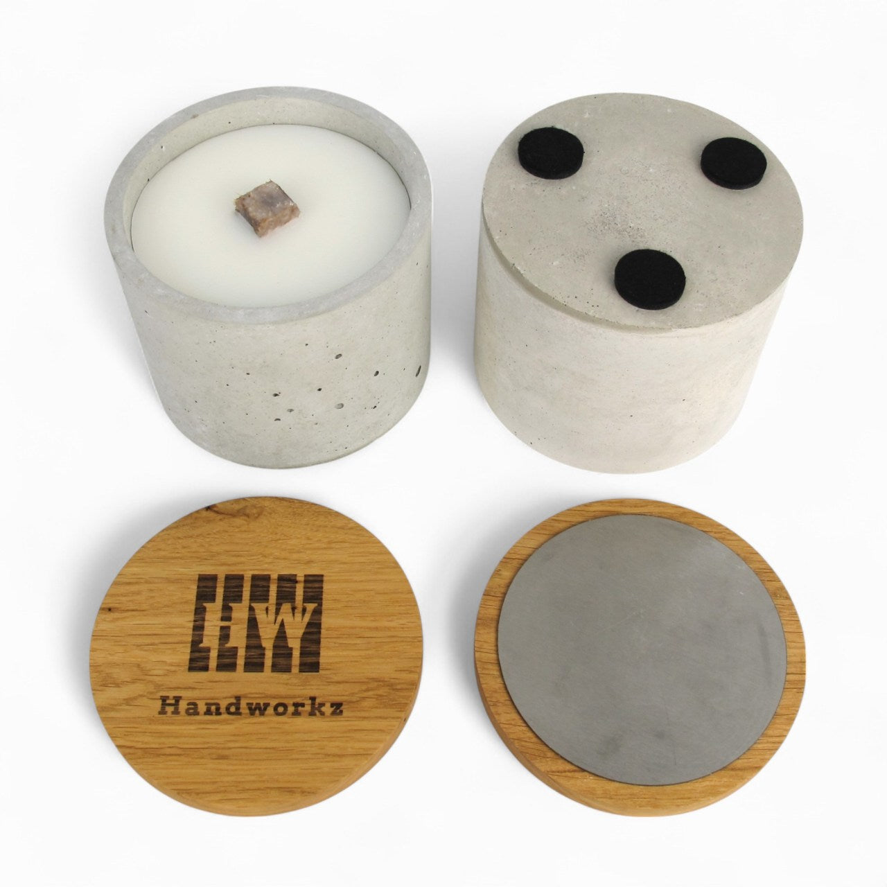 Fuego | Wachsfresser Ø=15cm aus Beton