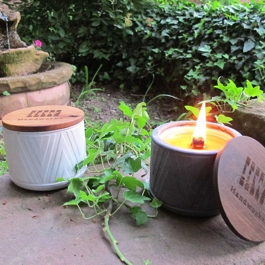 Fjoer | Wachsfresser Ø=10cm aus Beton