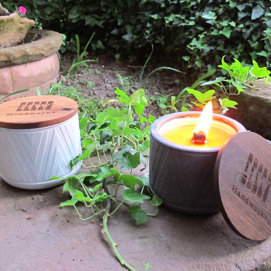 Fjoer | Wachsfresser Ø=10cm aus Beton