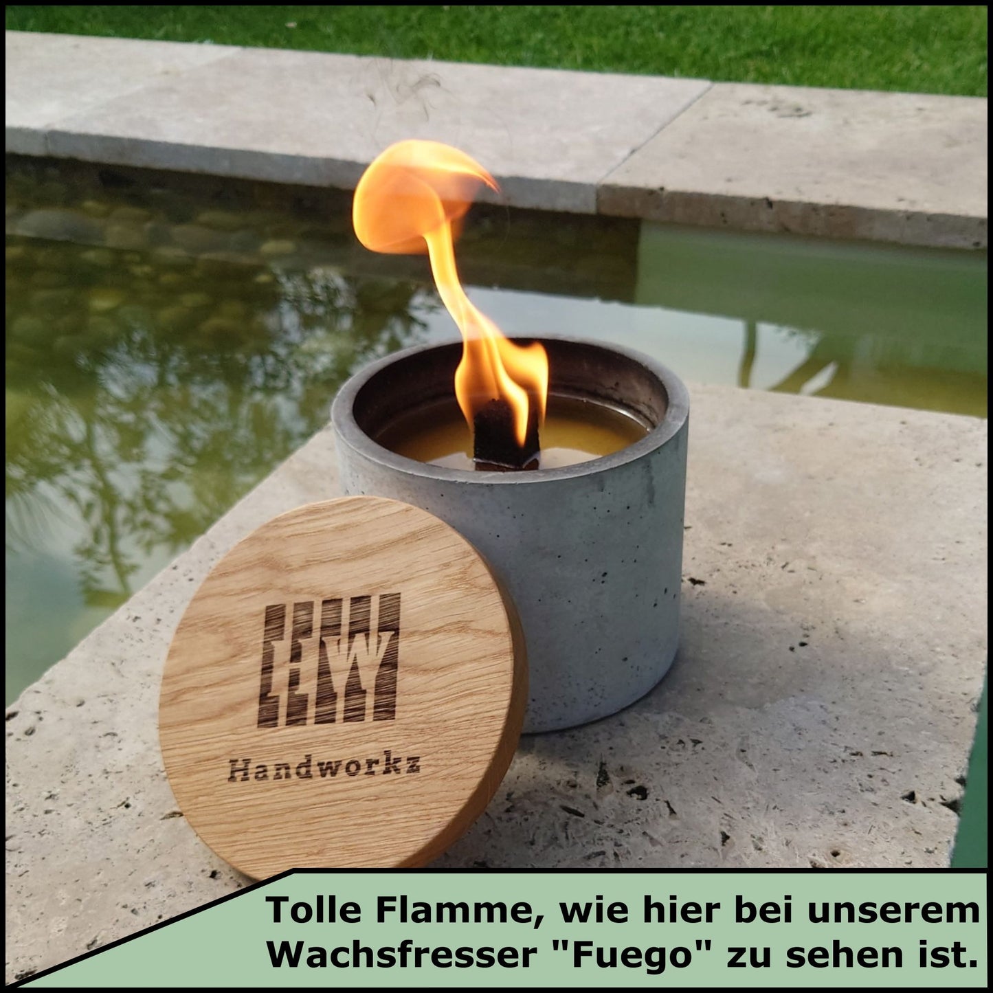 Dauerdocht für Wachsfresser "Fuego"