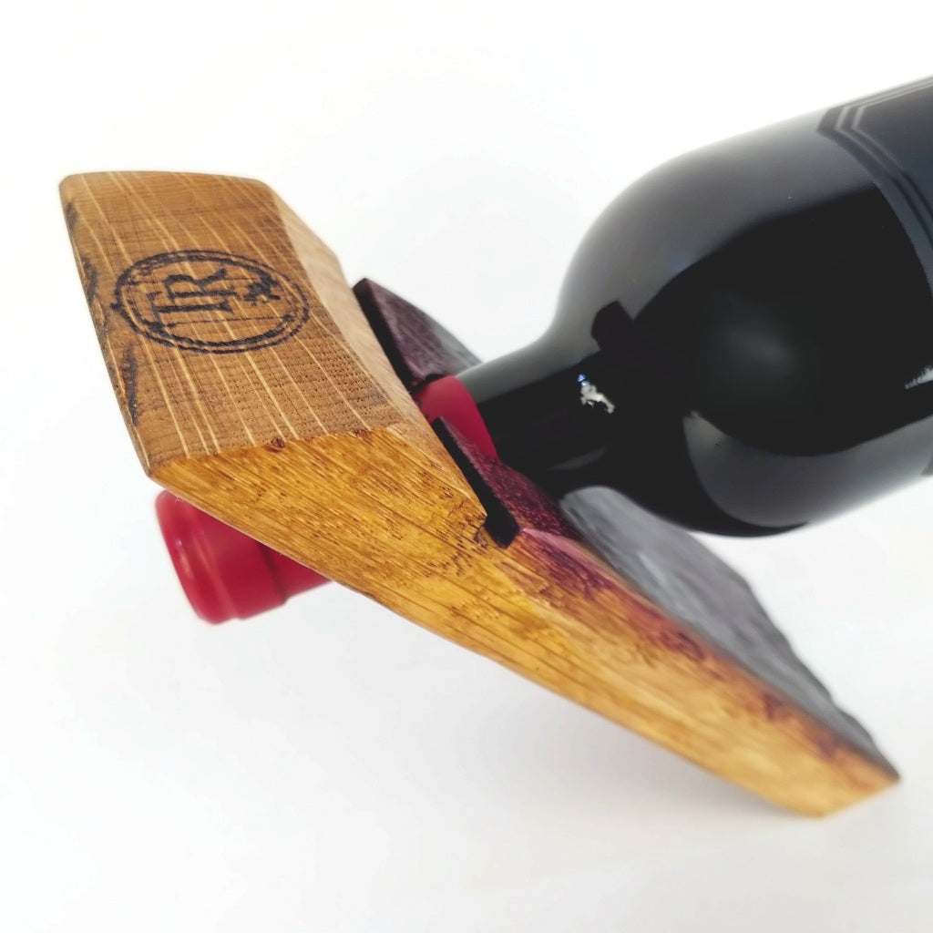 Ruvin | Weinständer aus Rotwein-Fassdaube