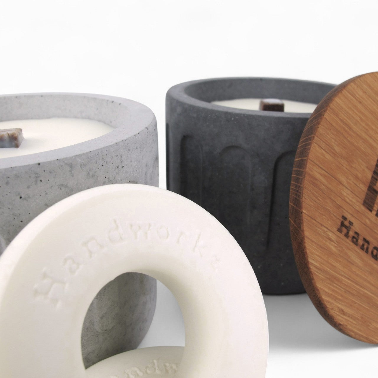 Vatra | Wachsfresser Ø=10cm aus Beton