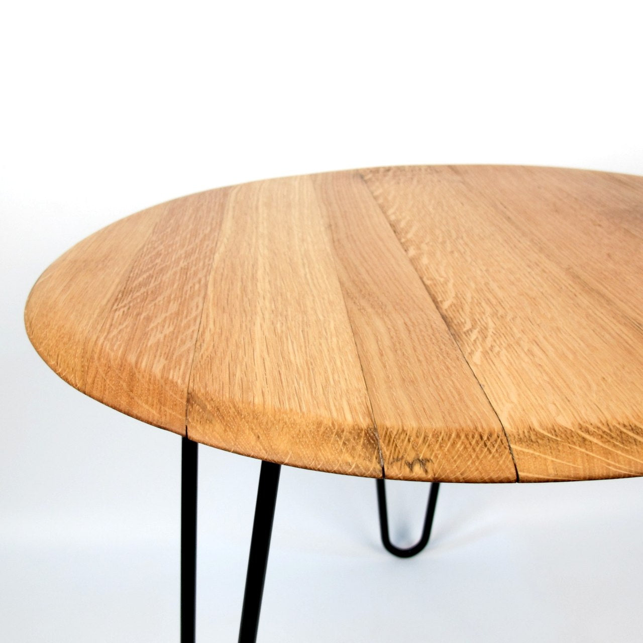 Couchtisch aus altem Weinfassdeckel Ø=53cm "Demptos US MT+TH 02/08"