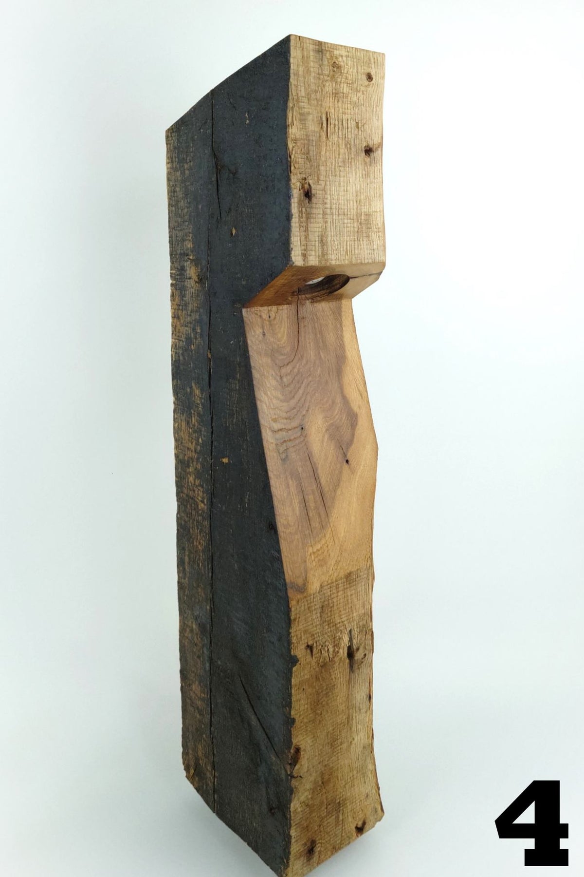 Nüri | Wegeleuchte aus Eiche 65cm
