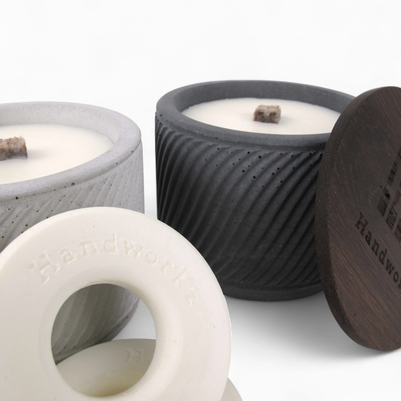 Brandy | Wachsfresser Ø=10cm aus Beton