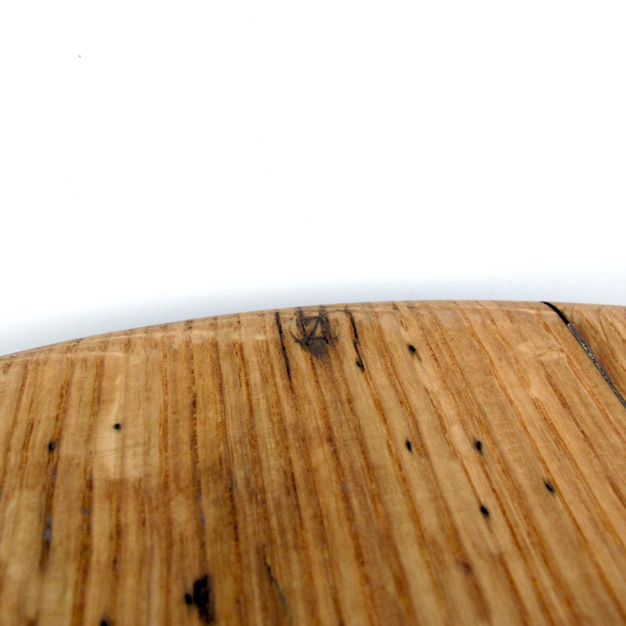 Couchtisch aus altem Whiskyfassdeckel Ø=60cm "mini |Z|"