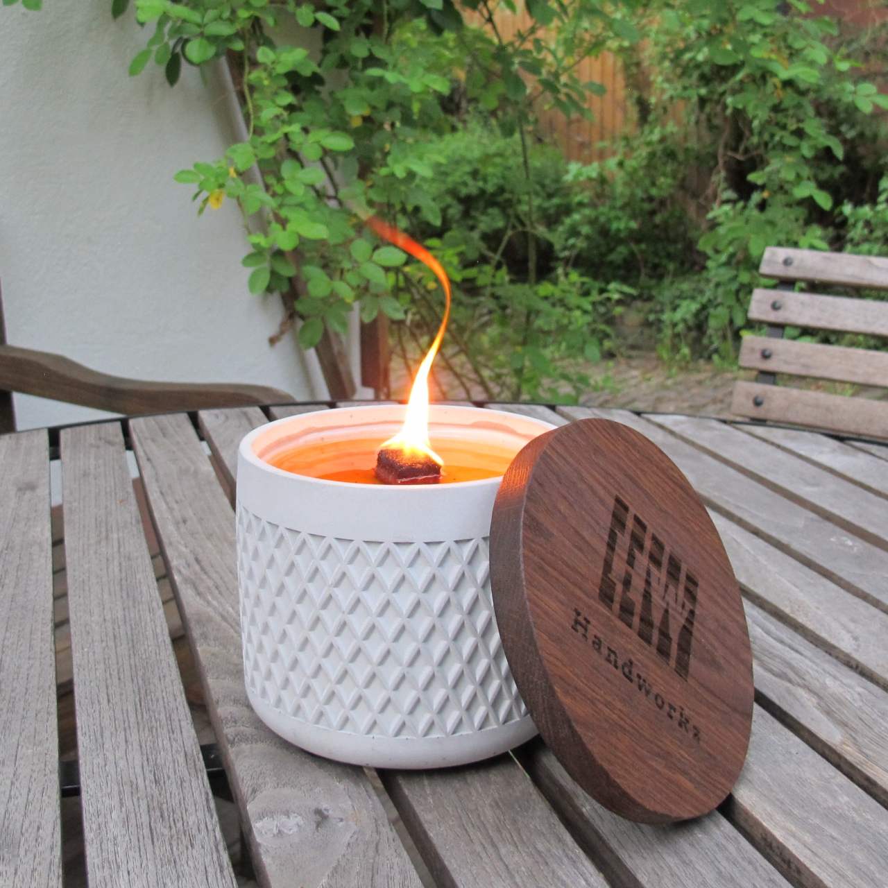 Ugni | Wachsfresser Ø=14cm aus Beton