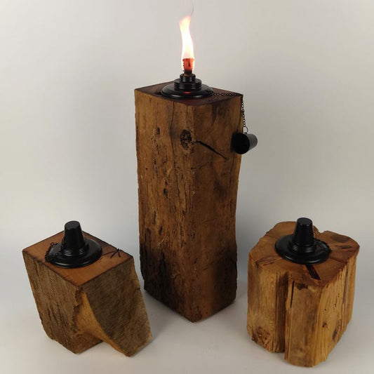 Törvik | Gartenfackel aus Eiche