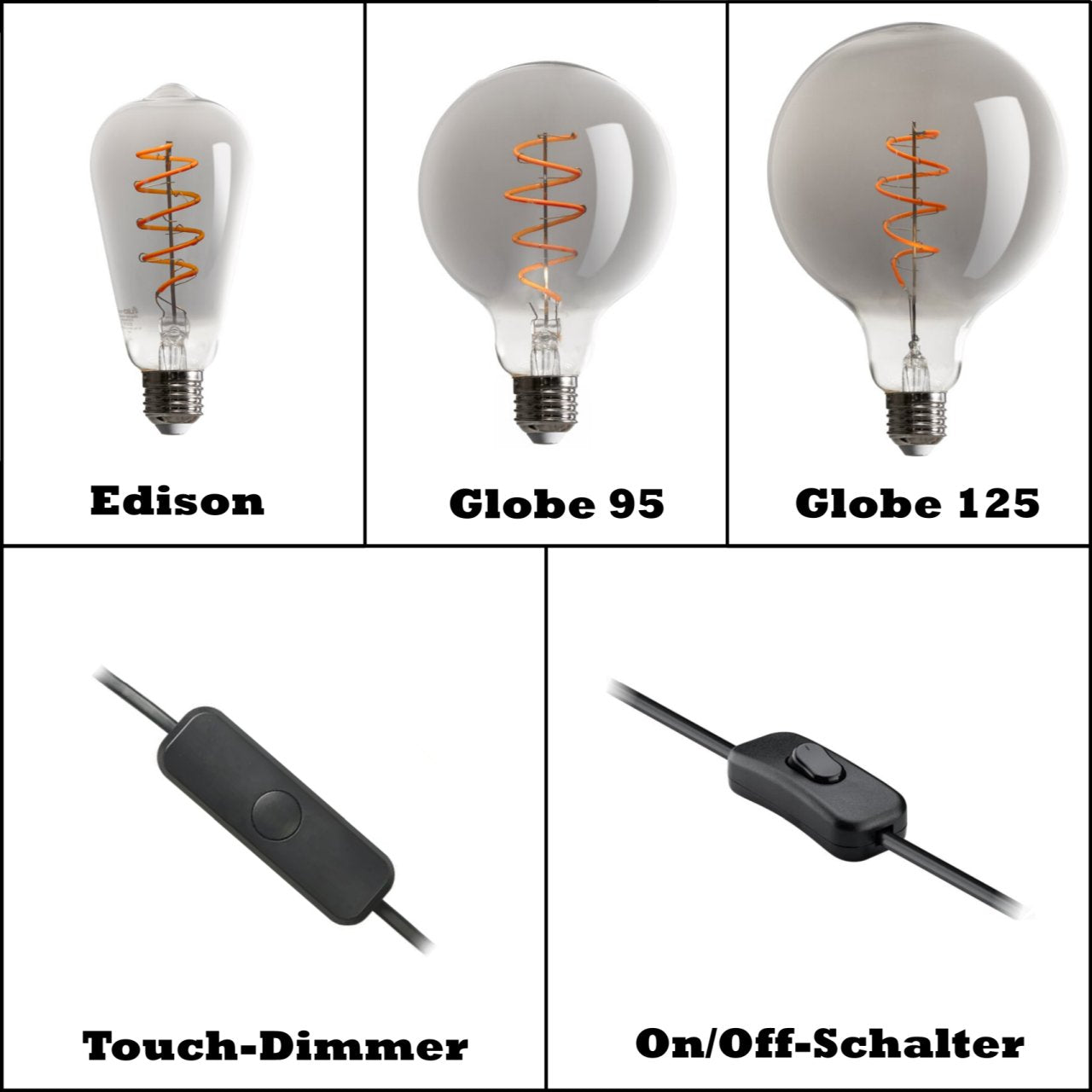 Strokka | Tischlampe Ø=11cm aus Beton