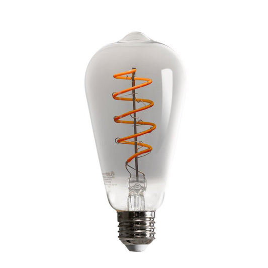 LED Spiral Filament Edison