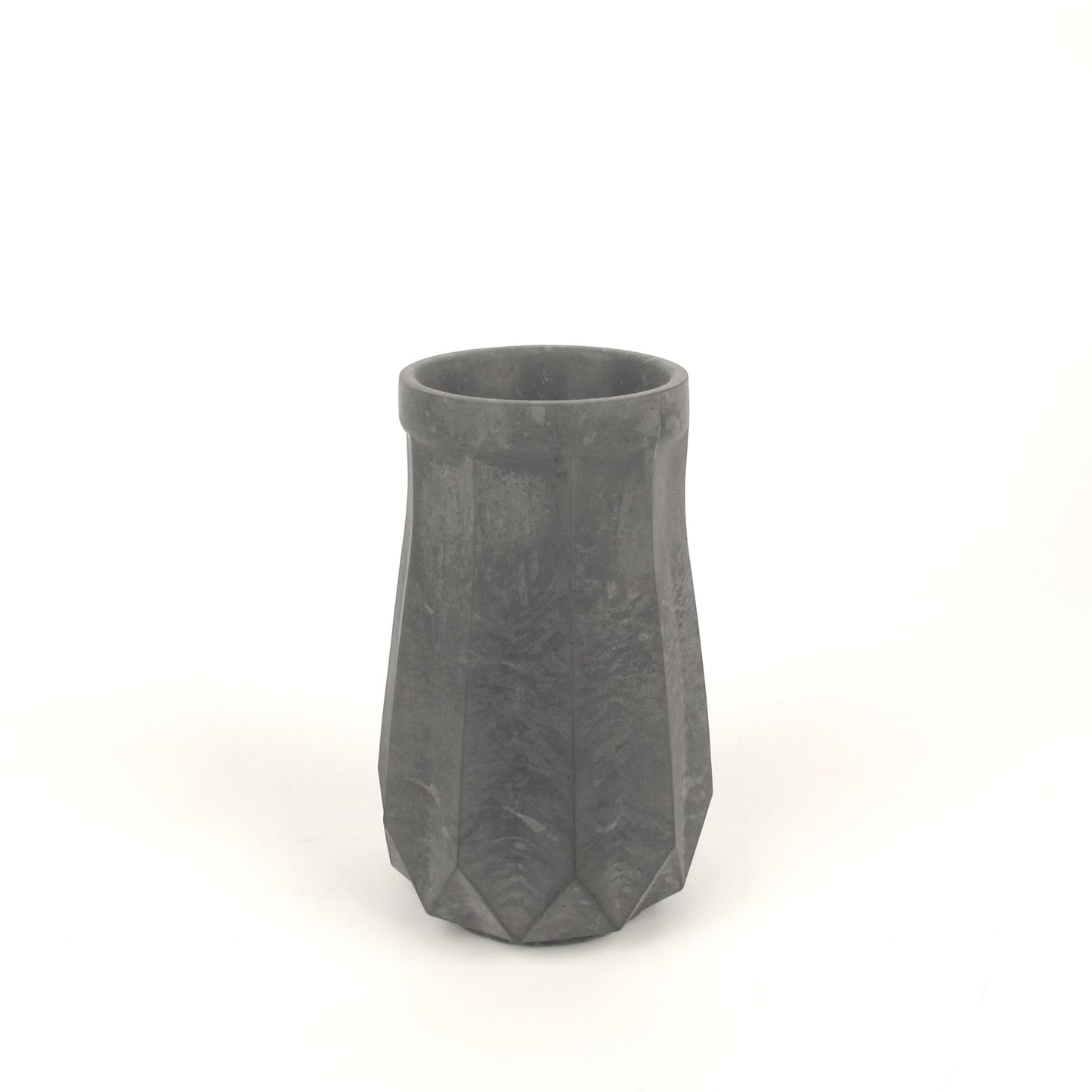 Vase säulenartig bauchig aus Beton