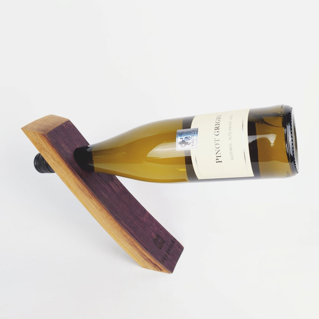 Ruvin | Weinständer aus Rotwein-Fassdaube