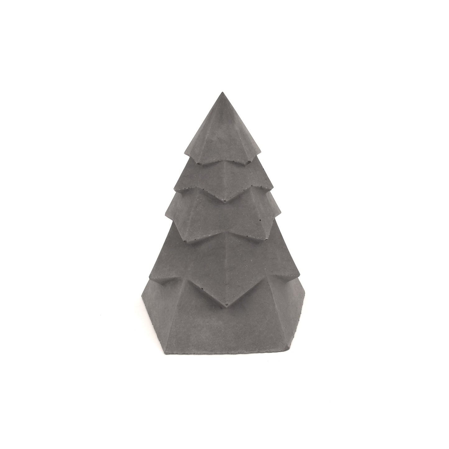 Weihnachtsbaum architektonisch aus Beton