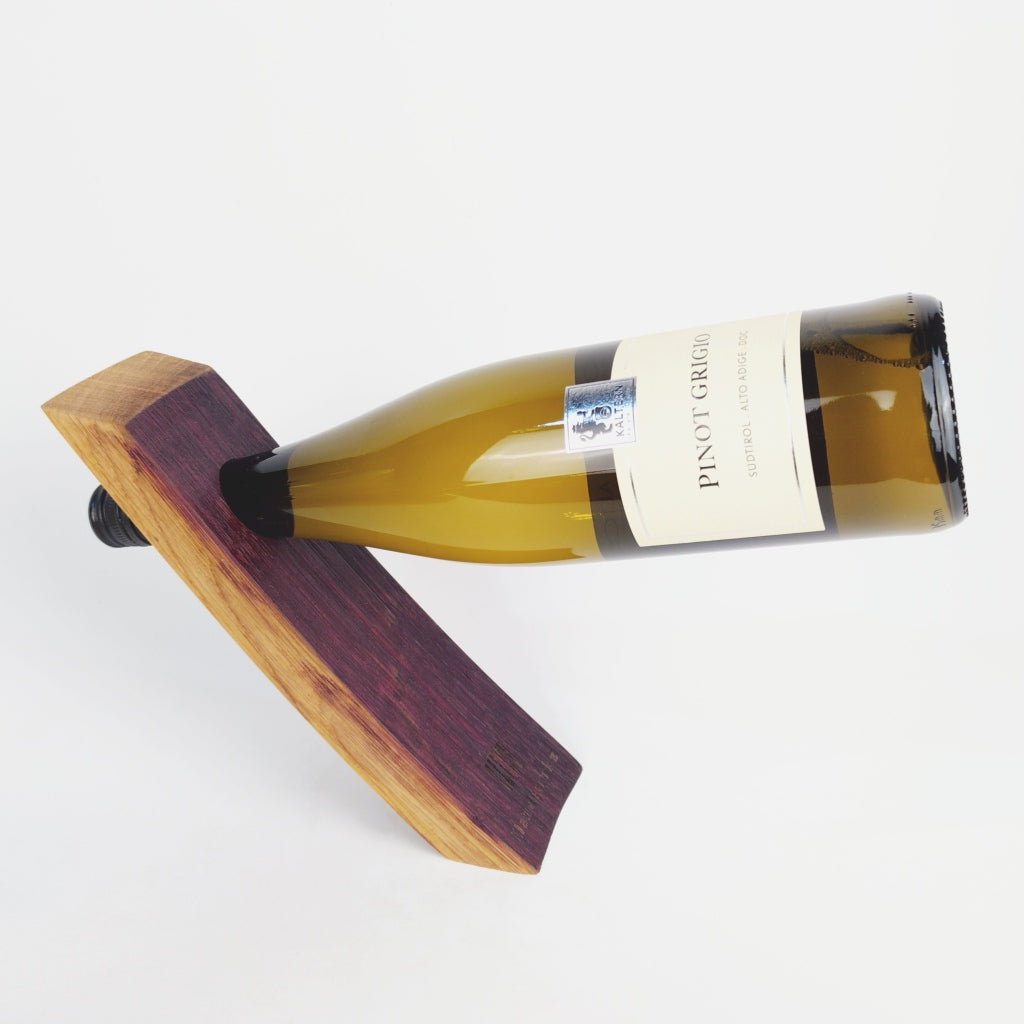 Ruvin | Weinständer aus Rotwein-Fassdaube