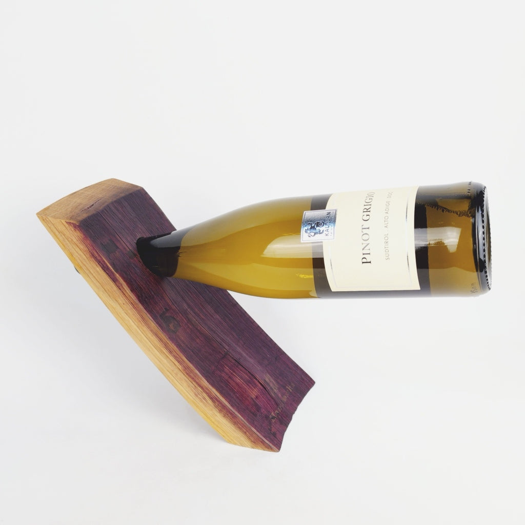 Ruvin | Weinständer aus Rotwein-Fassdaube