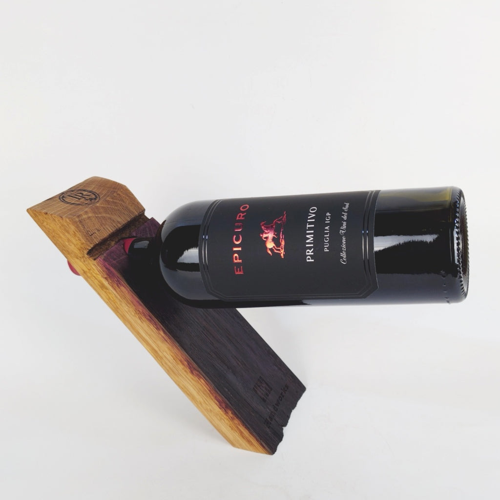 Ruvin | Weinständer aus Rotwein-Fassdaube