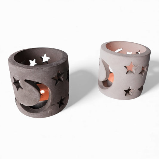 Stjern | Teelichtring aus Beton