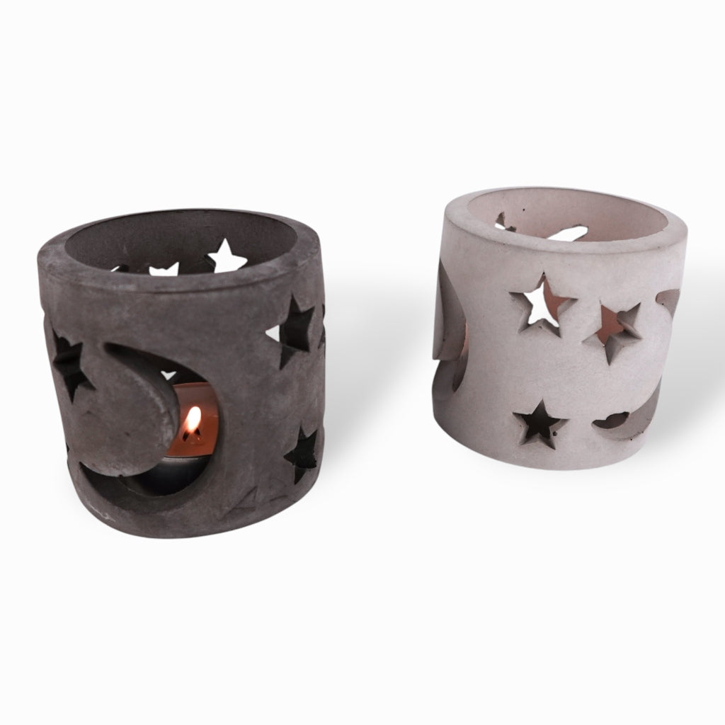 Stjern | Teelichtring aus Beton