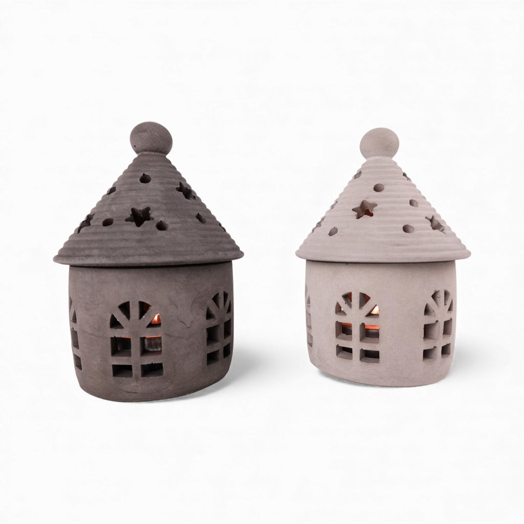 Casa | Teelichthäuschen aus Beton