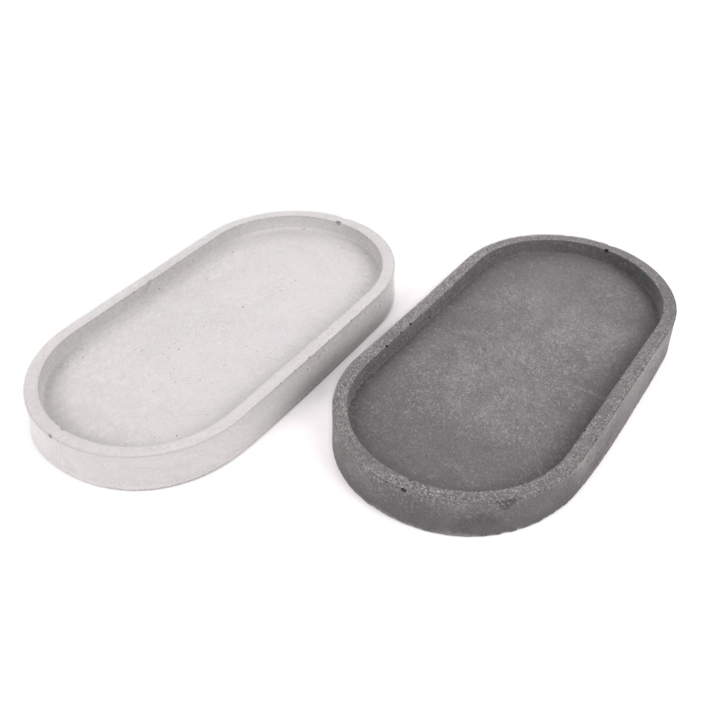 Tablet oval aus Beton