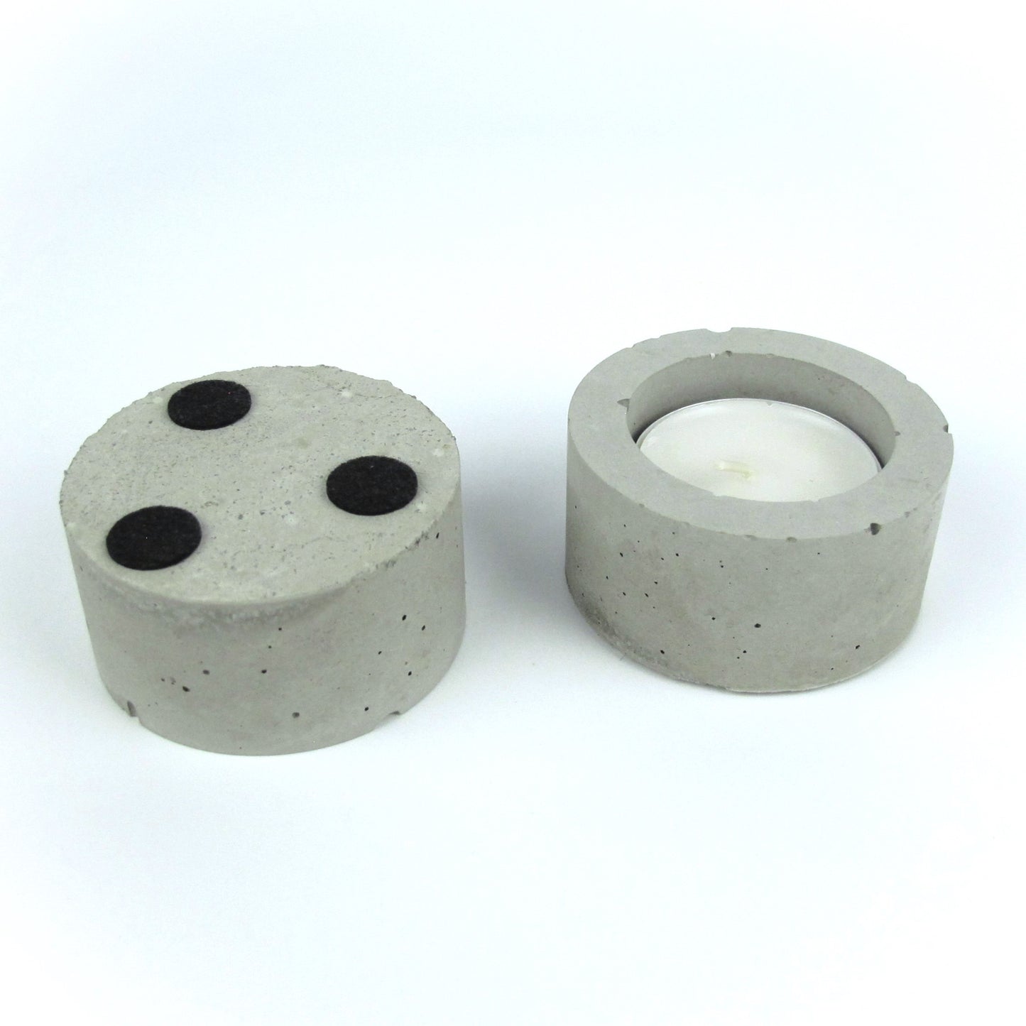 Beton mini Teelichthalter