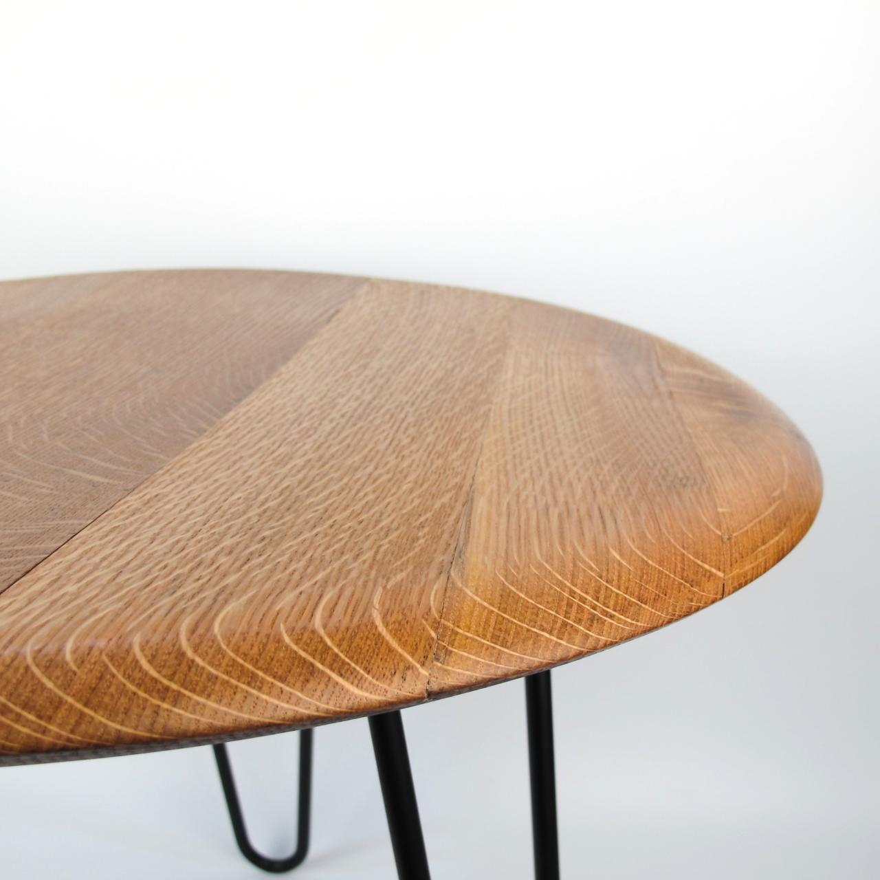 Coffee table made from old wine barrel lid "AM-TP"