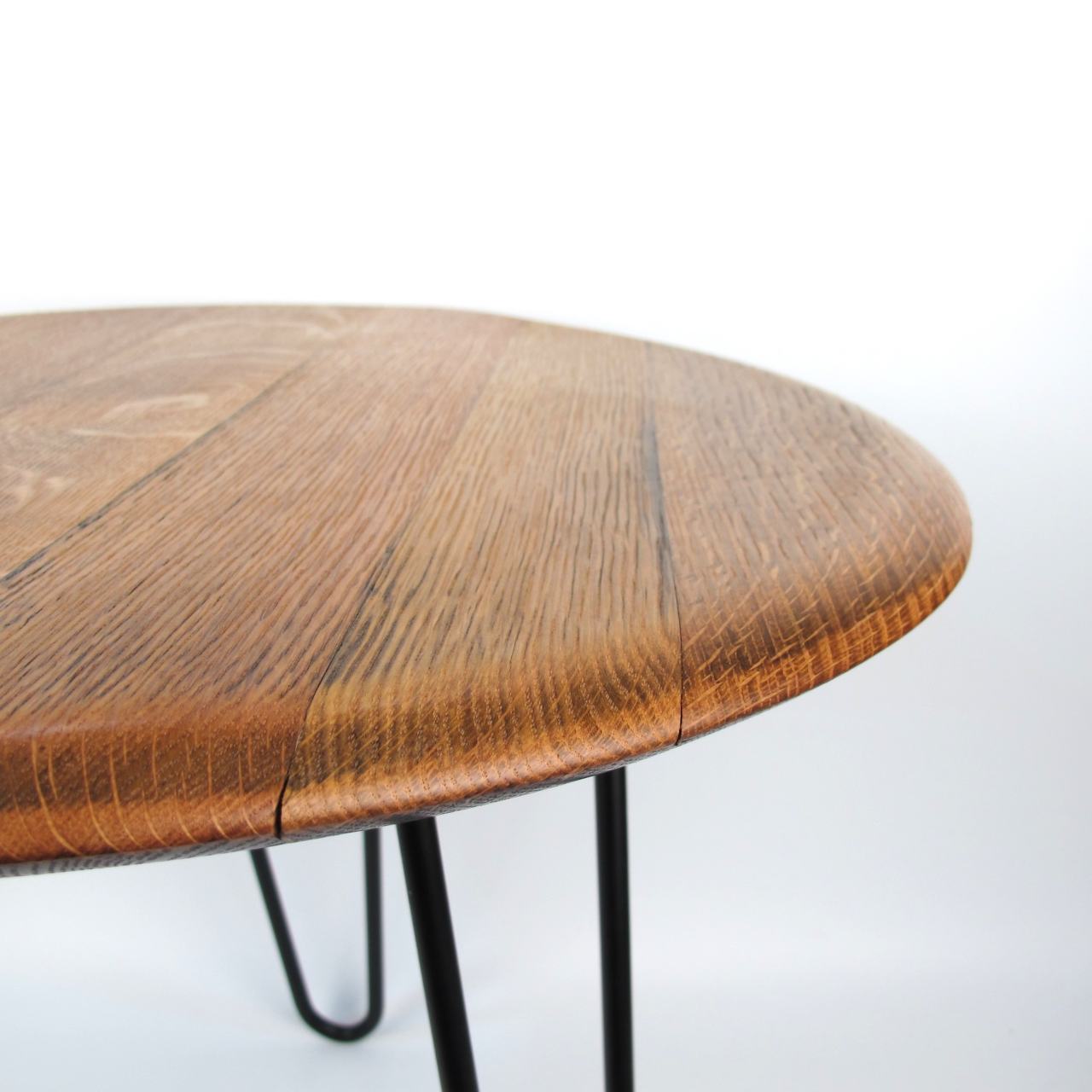 Coffee table made from old wine barrel lid "AM-TP"