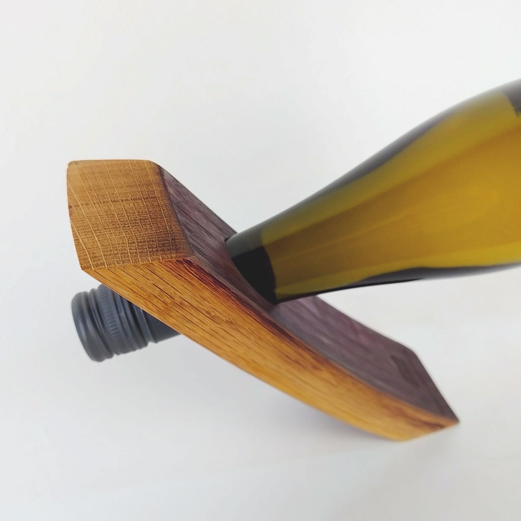 Ruvin | Weinständer aus Rotwein-Fassdaube