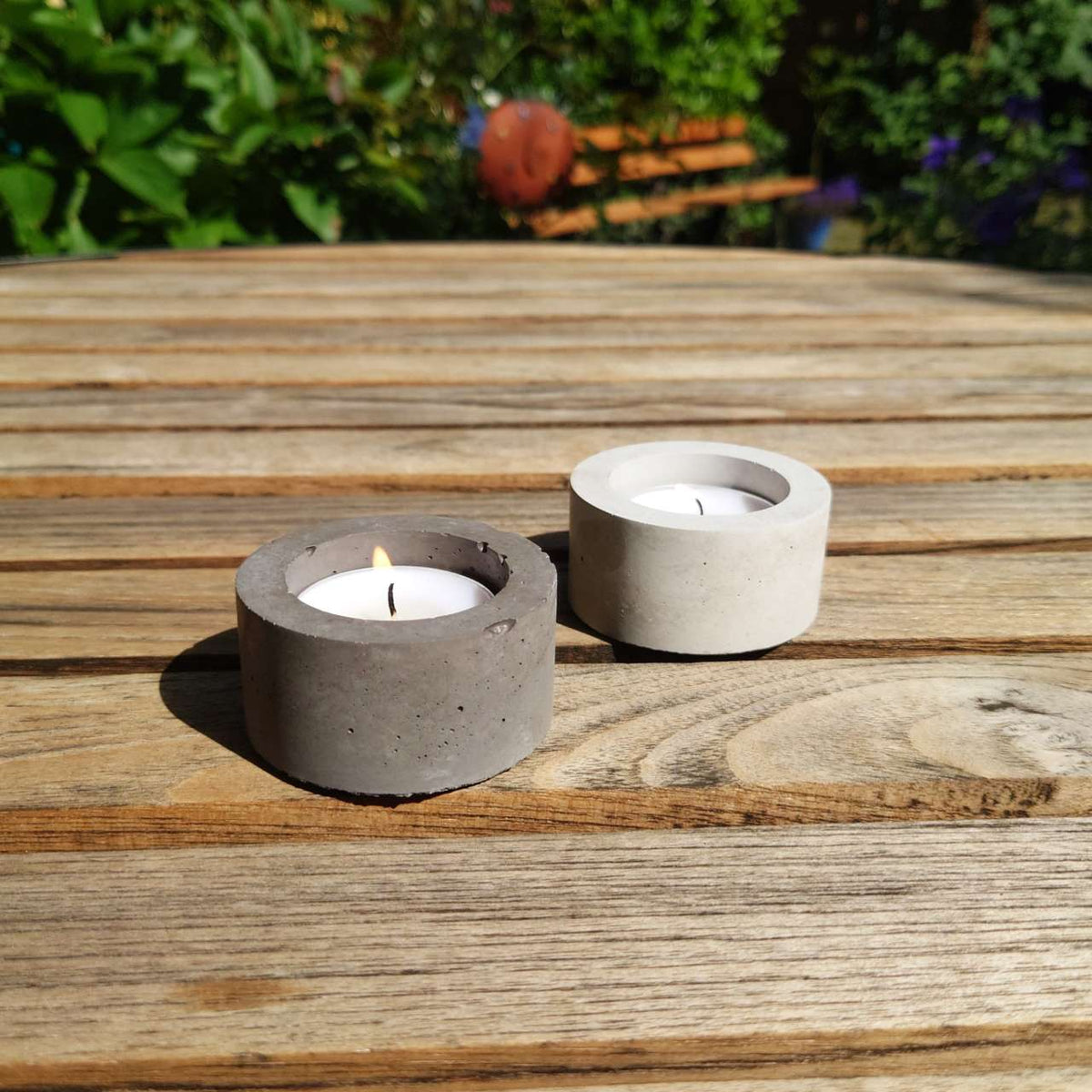 Betely | Teelichthalter aus Beton | Handarbeit