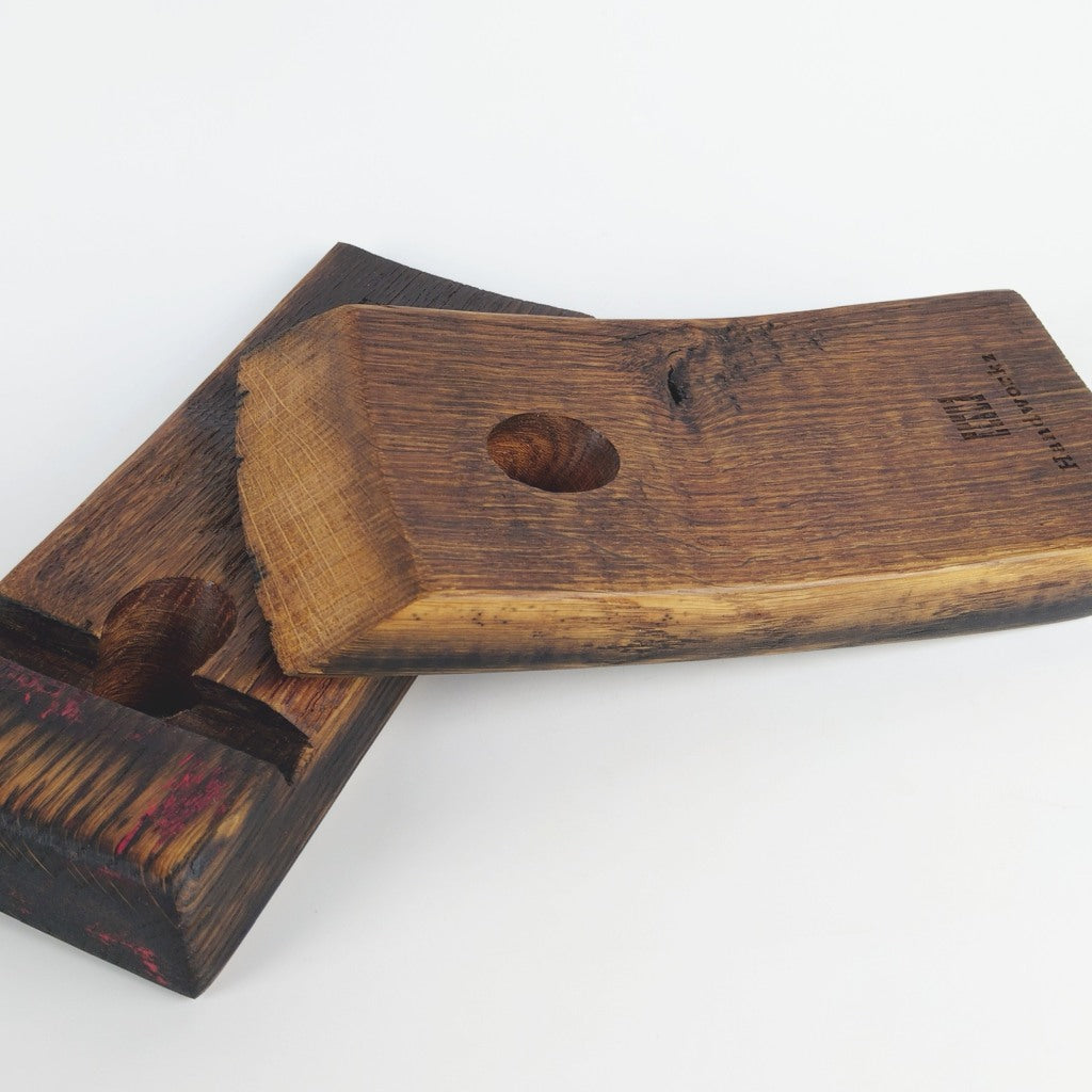 zwei Weinständer liegend übereinander gelappt mit rustikaler Optik Modell Montis